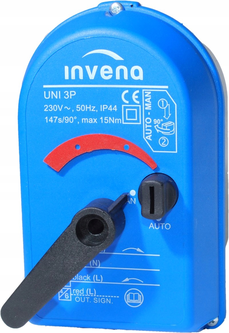 Pohon zmiešavacích ventilov 3 a 4 priechodných