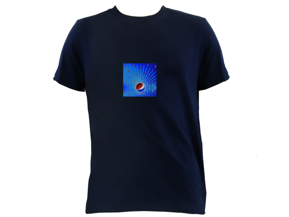 

Koszulka T-shirt Świecąca Męska T-equalizer Led XL