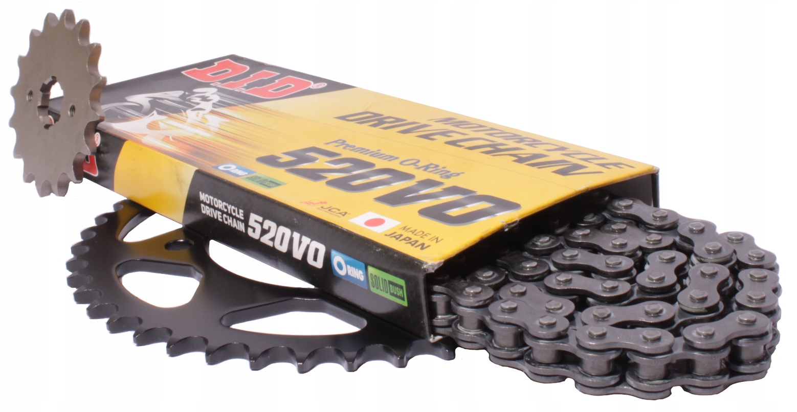 Sada pohonů Suzuki Gs 500 88-93r E Ozubení Řetěz DiD O-Ring!!