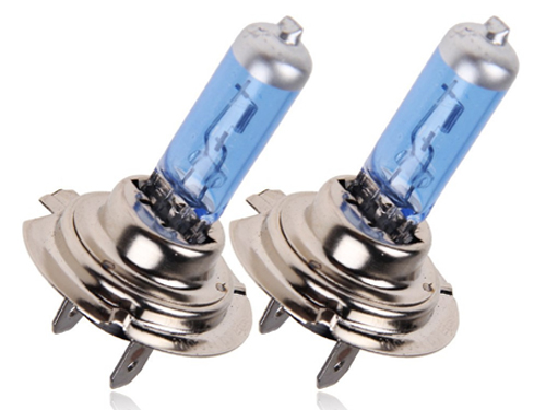 

H7 White 55W Blue Żarówki Led Xenon 2 Szt!