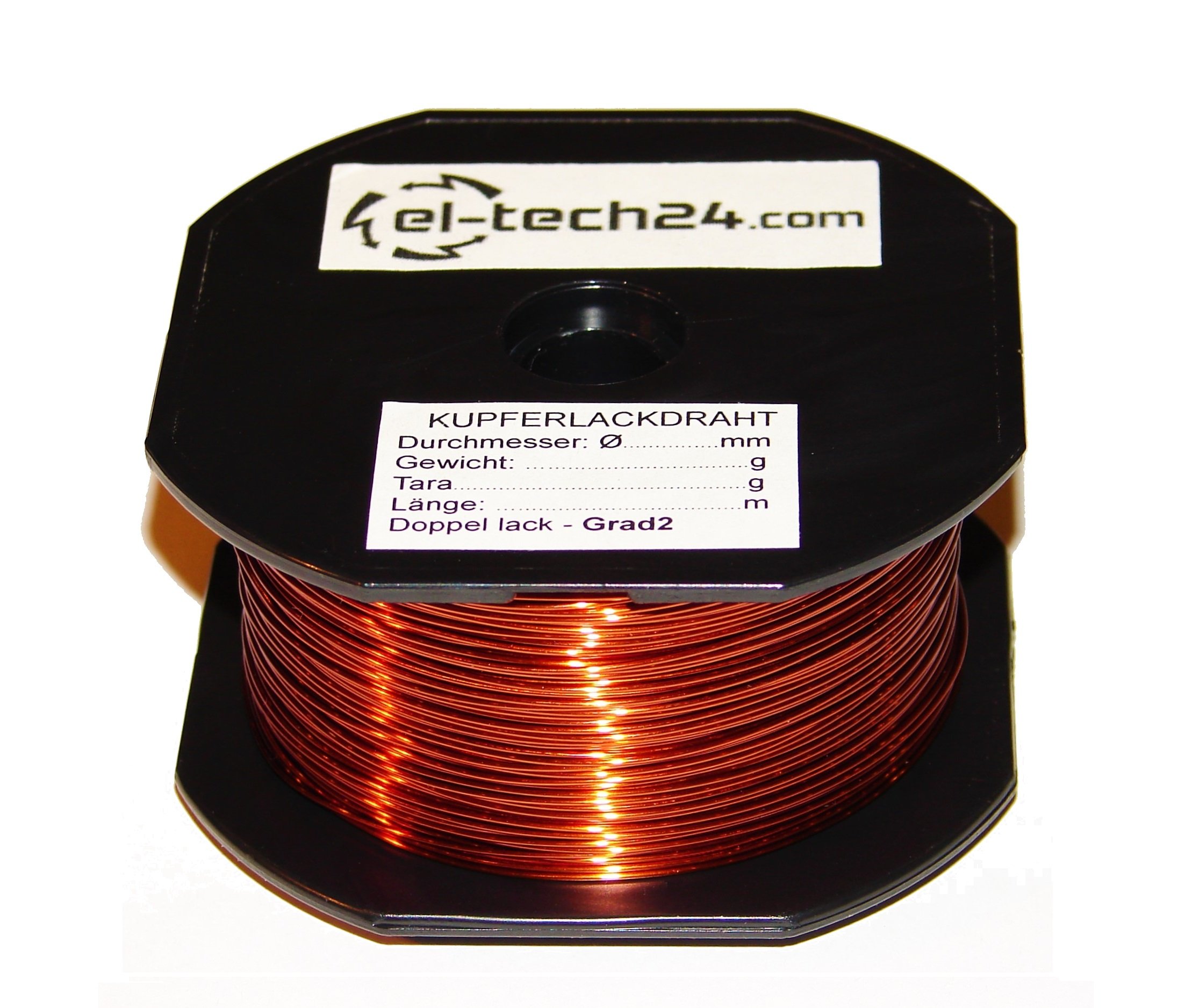 

Drut Nawojowy miedziany DN2E 2.50mm - 500g - 11m