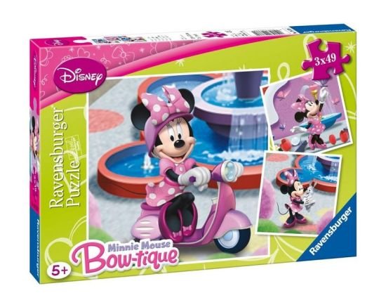 

Ravensburger Puzzle 3x49 el Myszka Minnie