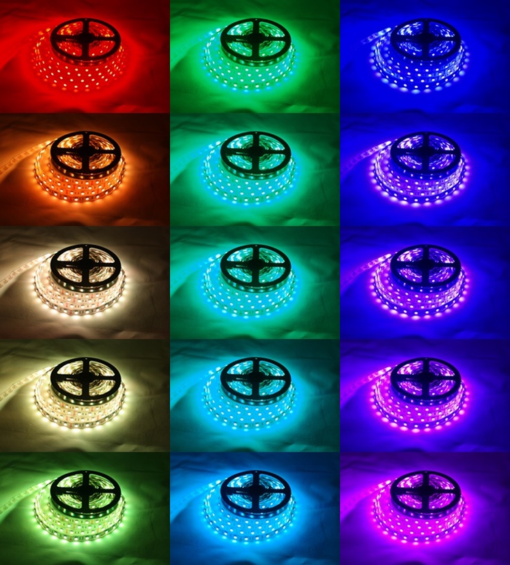 ZESTAW taśma LED 300SMD RGB 5050 MUZYCZNY DISCO 3m Kod producenta Inne