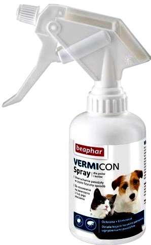 

Beaphar Vermicon Spray Na Kleszcze Pchły Pies Kot