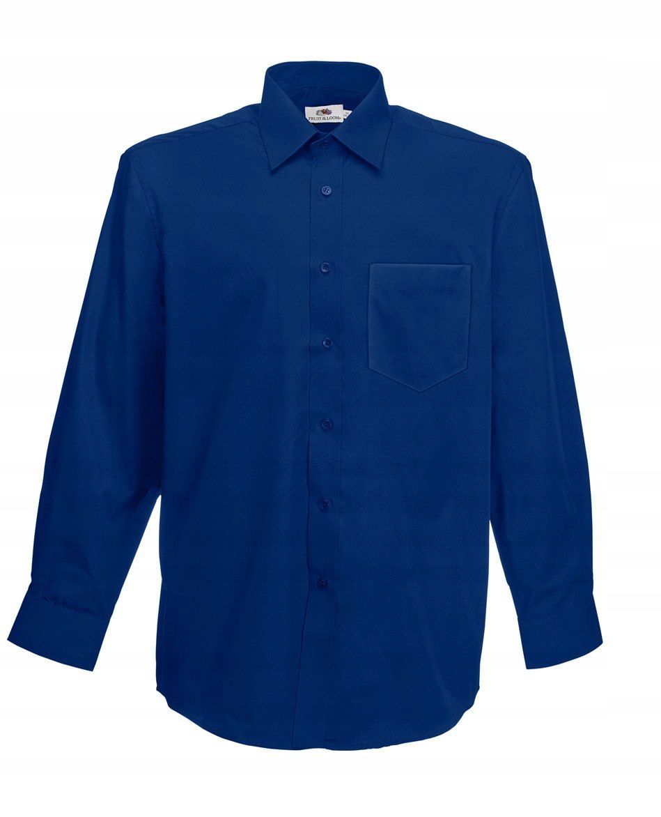

Men Poplin L/s Shirt Navy XL