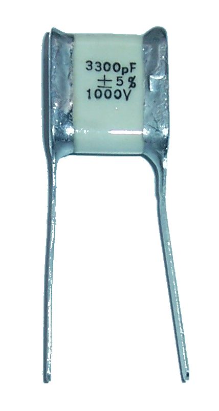 

Kondensator Mikowy SG-4S 3,3nF 1000V Silver Mica