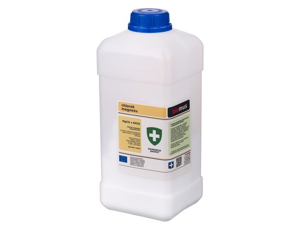 

Chlorek Magnezu Czysty 100% 1kg Biomus