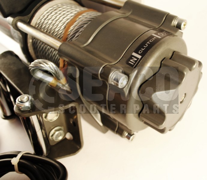 WYCIAGARKA 12V ATV 3500lbs ATV QUAD LINA HAK ZESTA EAN 5900000185880