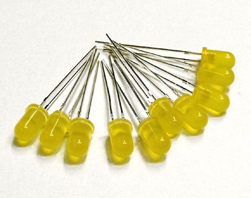 |STcs| LEDY5D dioda Led dyfuzyjna Żółta 5mm