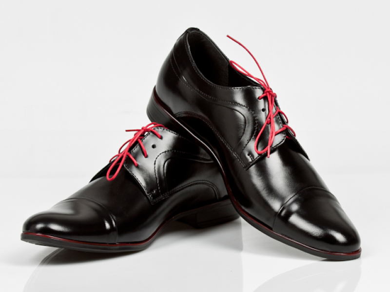 Agda 474 polobotky společenské Polské černé 39 Kůže