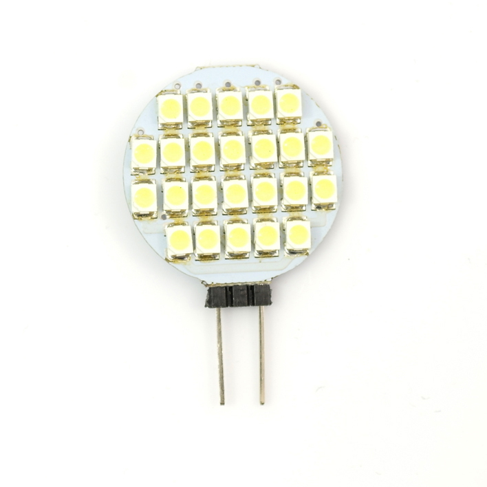 Žiarovka G4 24 LED 12VDC 2,4W SMD 160lm Studená