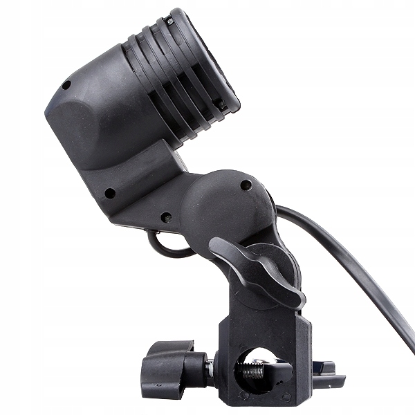 OPRAWKA do lampy studyjnej E27 uchwyt do parasolek Waga produktu z opakowaniem jednostkowym 0.5 kg