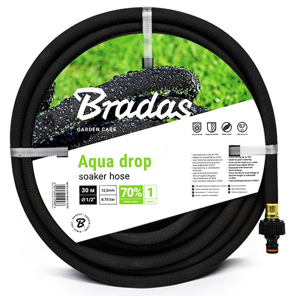 

Wąż nawadniający Aqua-drop 1/2" 7,5m