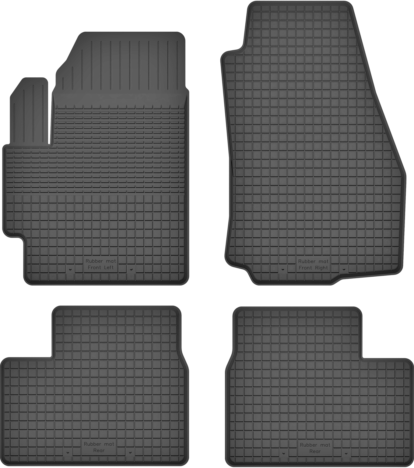 

Hyundai Accent (00-06) Dywaniki Samochodowe Gumowe