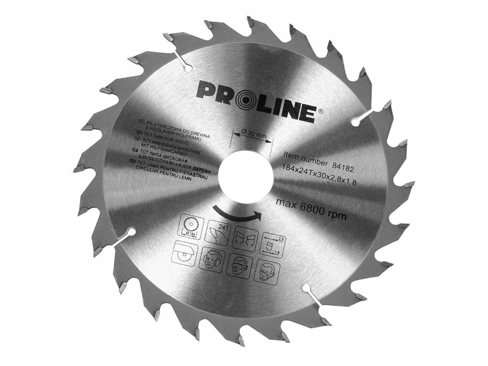

Proline Piła tarczowa do drewna 160x20/16 36z