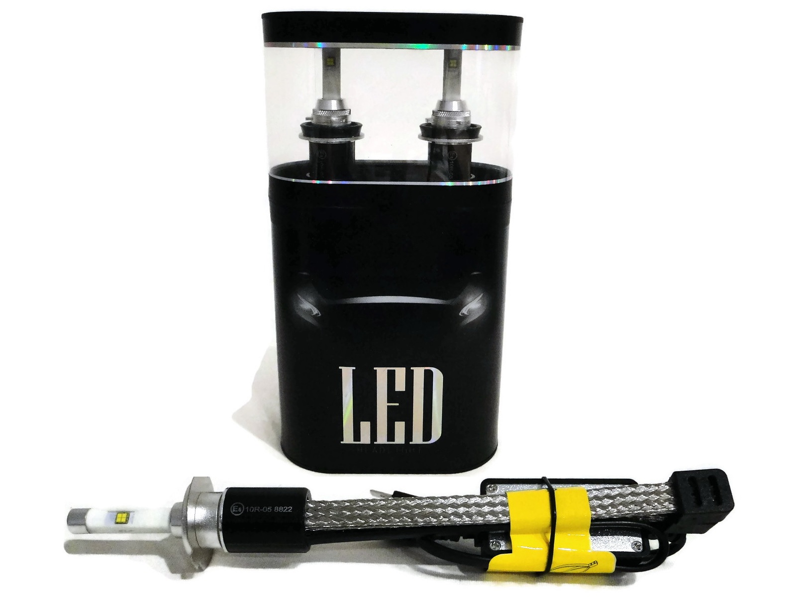 Led Žiarovky H16 5202 R4 80W 9600LM Výkonná Žiarovka