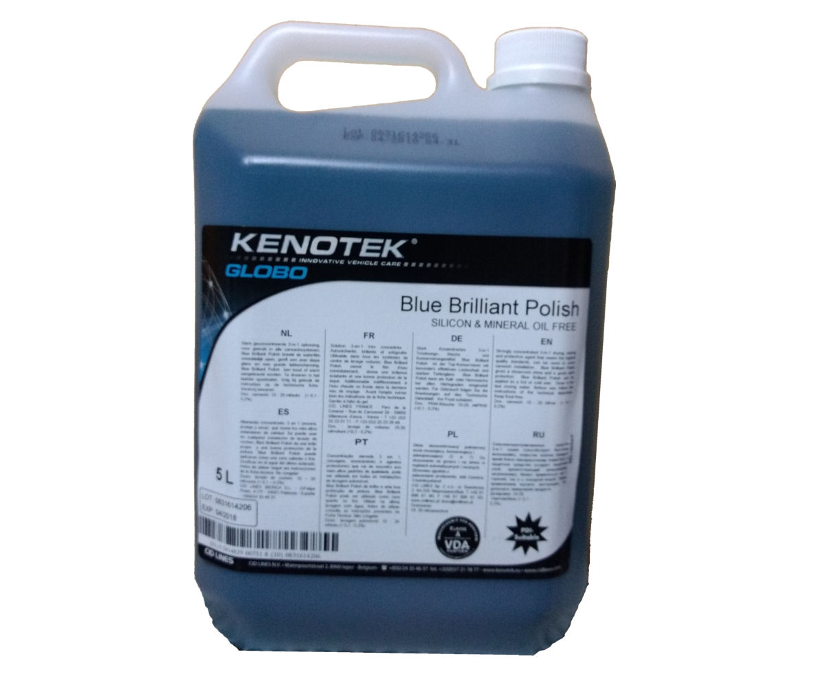 Wosk osuszający Kenotek Blue Brilliant Polish 5 l Pojemność opakowania 5000 ml