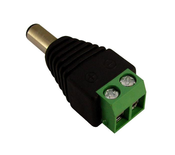 

Wtyk DC kabel przykręcany 2.1/5.5 taśma Led złącze