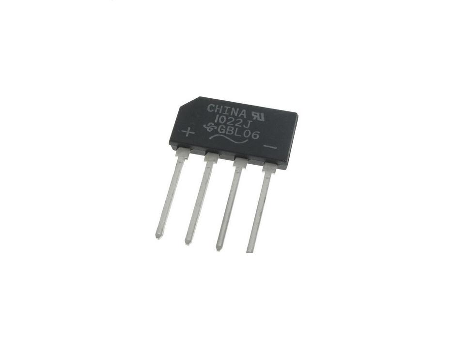 MOSTOVÝ Usmerňovač GBL10 4A 1000 V 100 KS