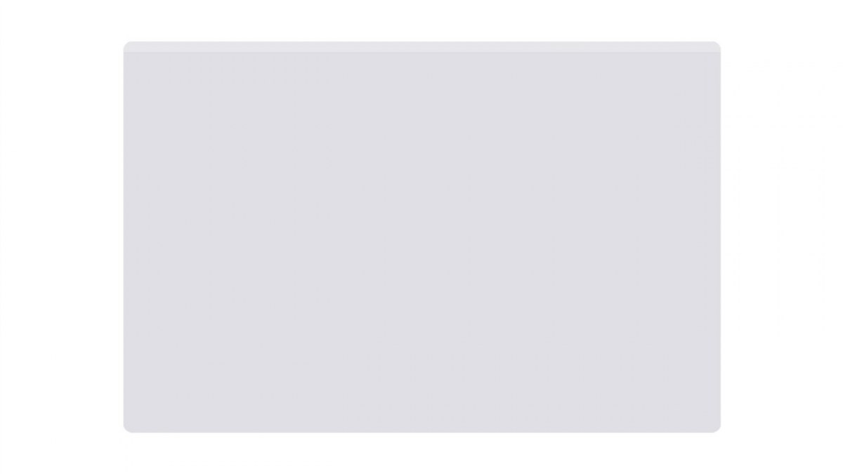 PODKŁAD NA BIURKO PRZEZROCZYSTY Z KIESZENIĄ