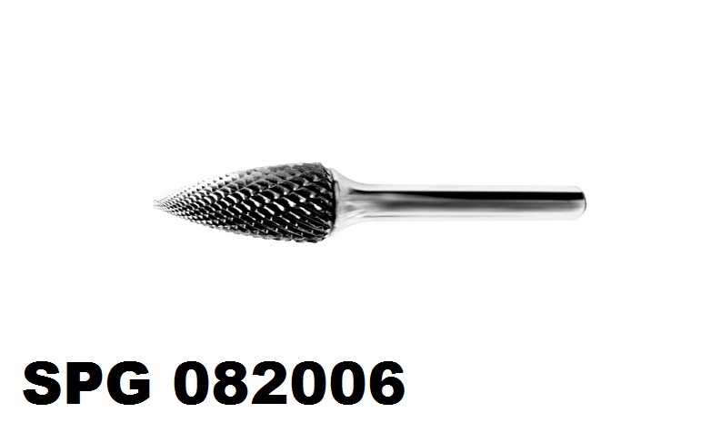 FREZ PILNIK OBROTOWY SPG 8x20 WIDIA OSTROŁUKOWY