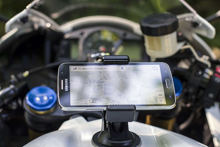

Uchwyt Motocyklowy do na telefon Smartfon GoPor Sj
