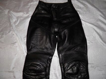 LOUIS SPODNIE SKÓRZANE NA MOTOR R_ 40 PAS 76 CM Model INNY