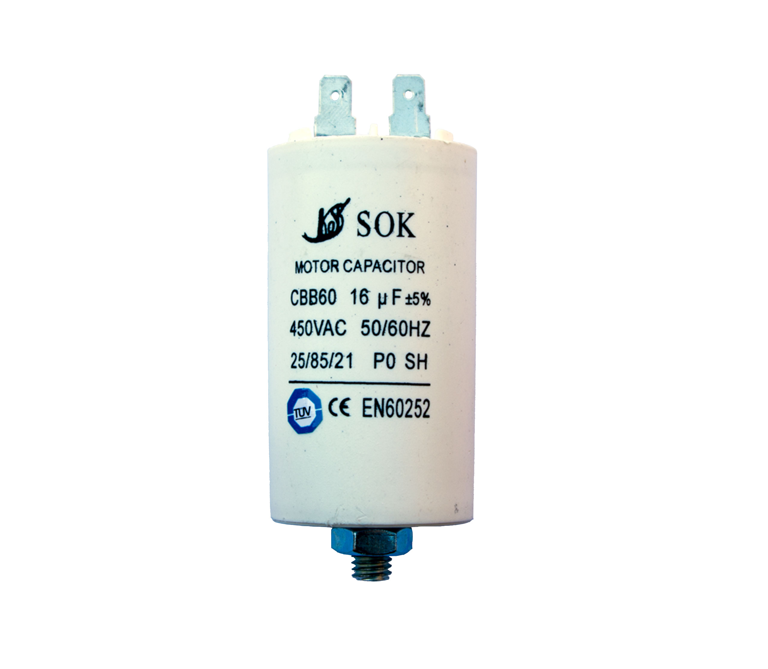 

Kondensator Rozruchowy Do Silnika 16uF 450V