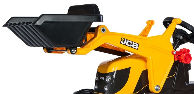 ROLLY TOYS Traktor na pedały JCB ZESTAW 2-5lat Kolor Żółty