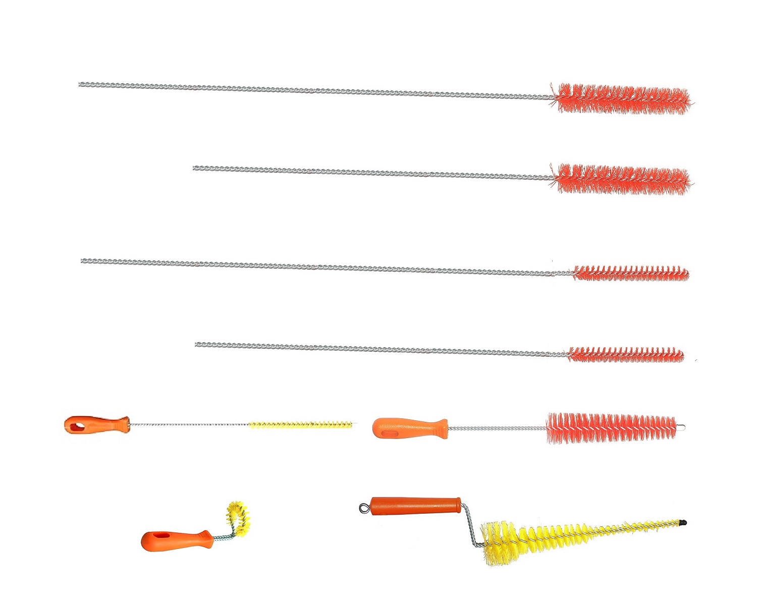 Zestaw Szczotek Do Mycia Dojarki 8SZT Kpl.