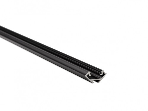 Profil do Taśm LED Anodowany Czarny Typ C 2M Typ profil do LED