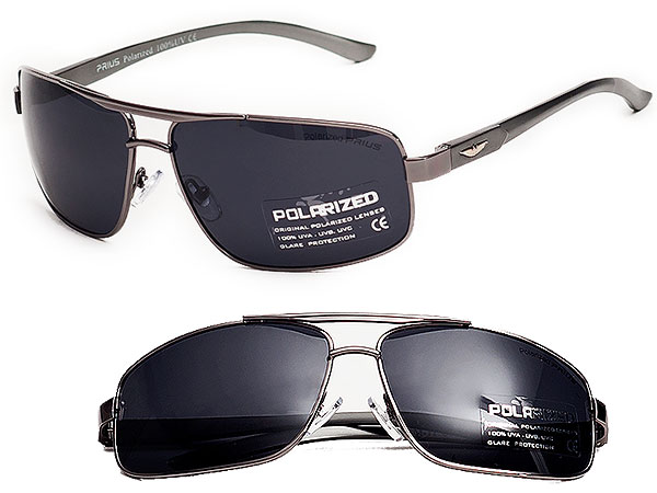 

Okulary Męskie Polaryzacyjne Prius Aviator Fleks