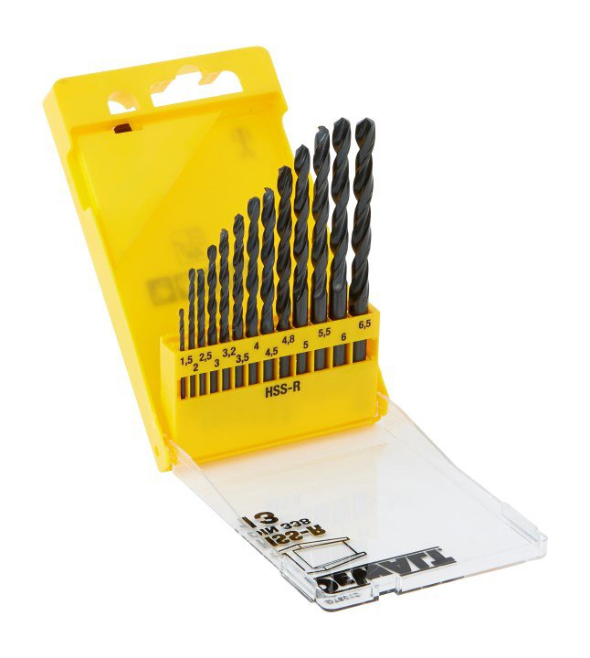 

Wiertla do metalu DeWalt DT5912 hss-r zestaw 13 sz