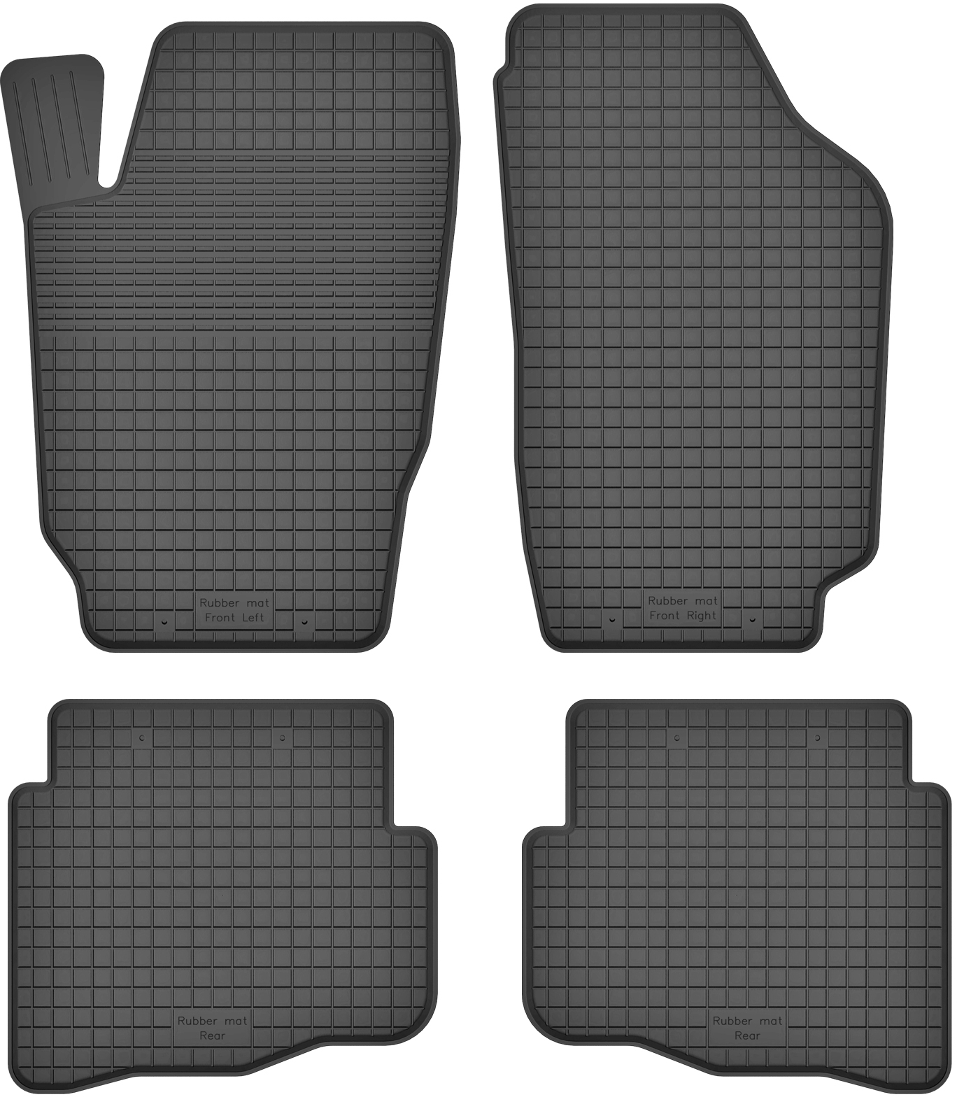 

Skoda Fabia I 1 99-07 Dywaniki Gumowe Wycieraczki