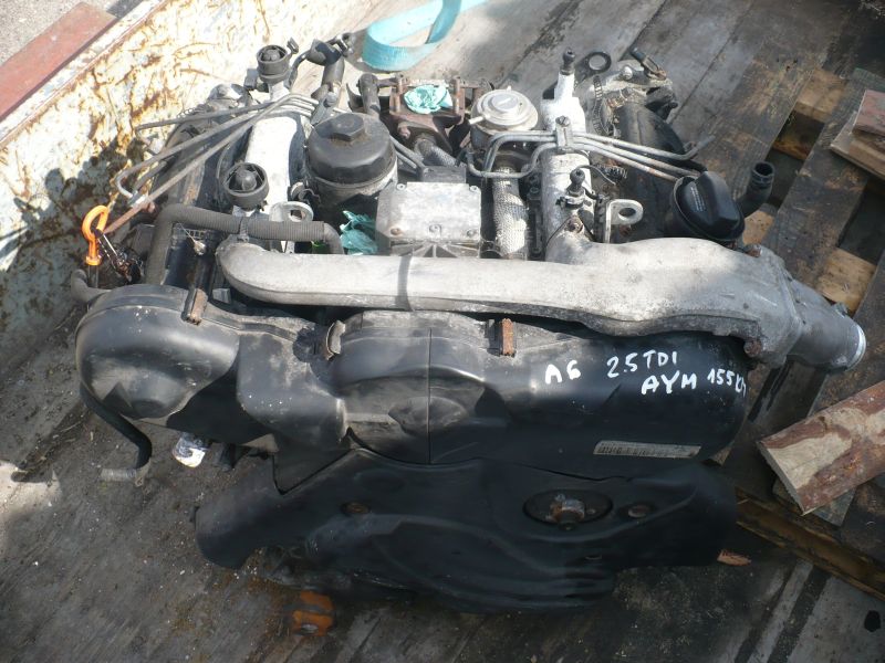 Двигатель 2.5 TDI V6 на Audi A6 C5