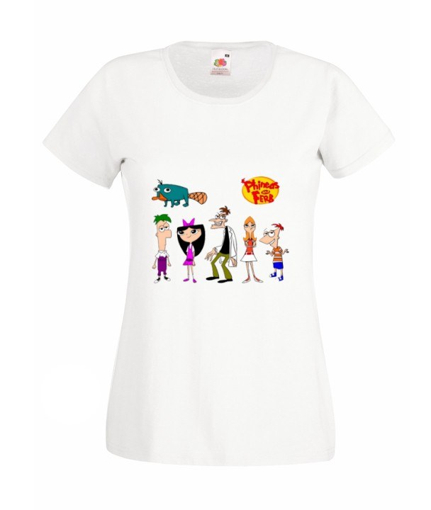 

Koszulka damska Phineas and Ferb Fineasz i Ferb