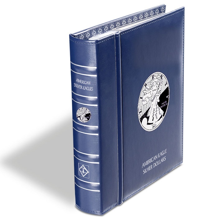 Album Vista Us Silver Eagle Dollars Leuchtturm