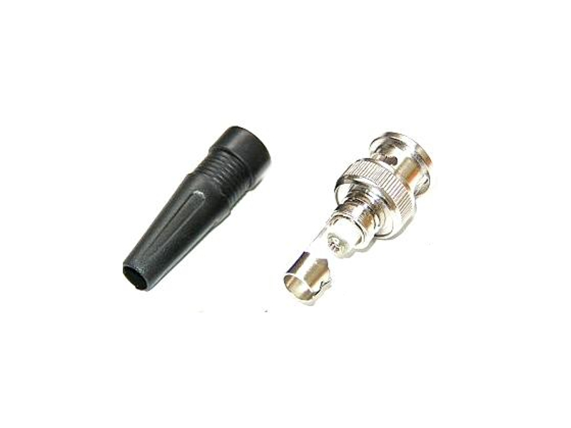 

Wtyk Bnc skręcany na kabel RG58 RG59 z osłoną