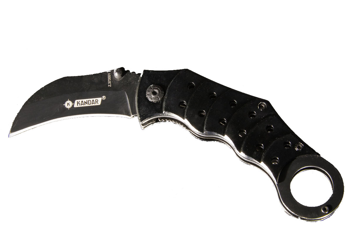 Turistický skladací nôž KANDAR KARAMBIT - NS019