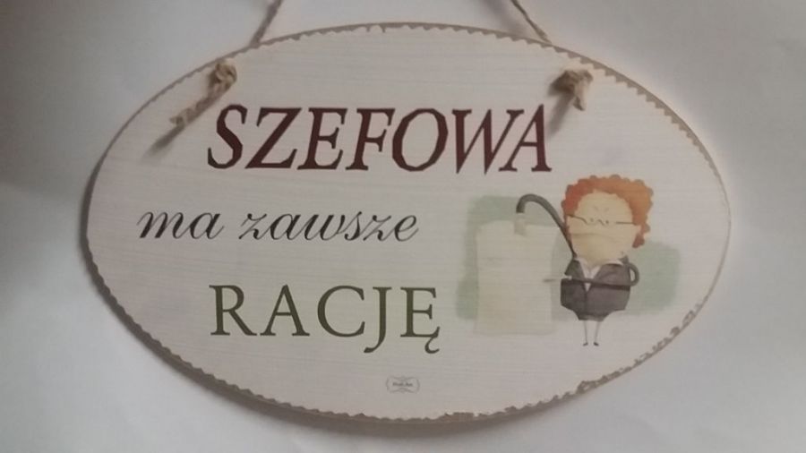 Šéfka má vždy pravdu ... nr.AH0189