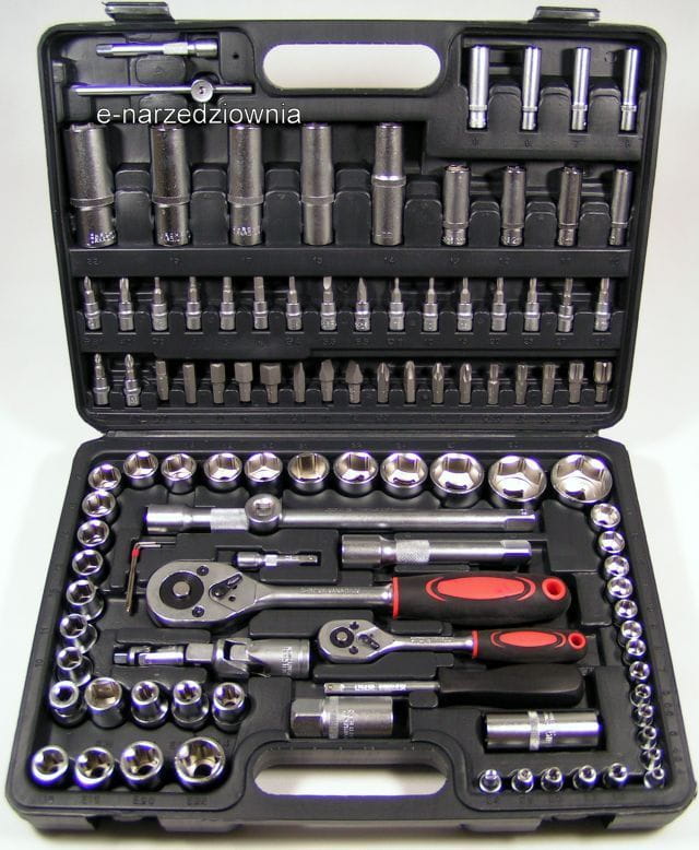ZESTAW 108EL KLUCZY KLUCZE NASADOWE 6-22 mm GRATIS Marka inna