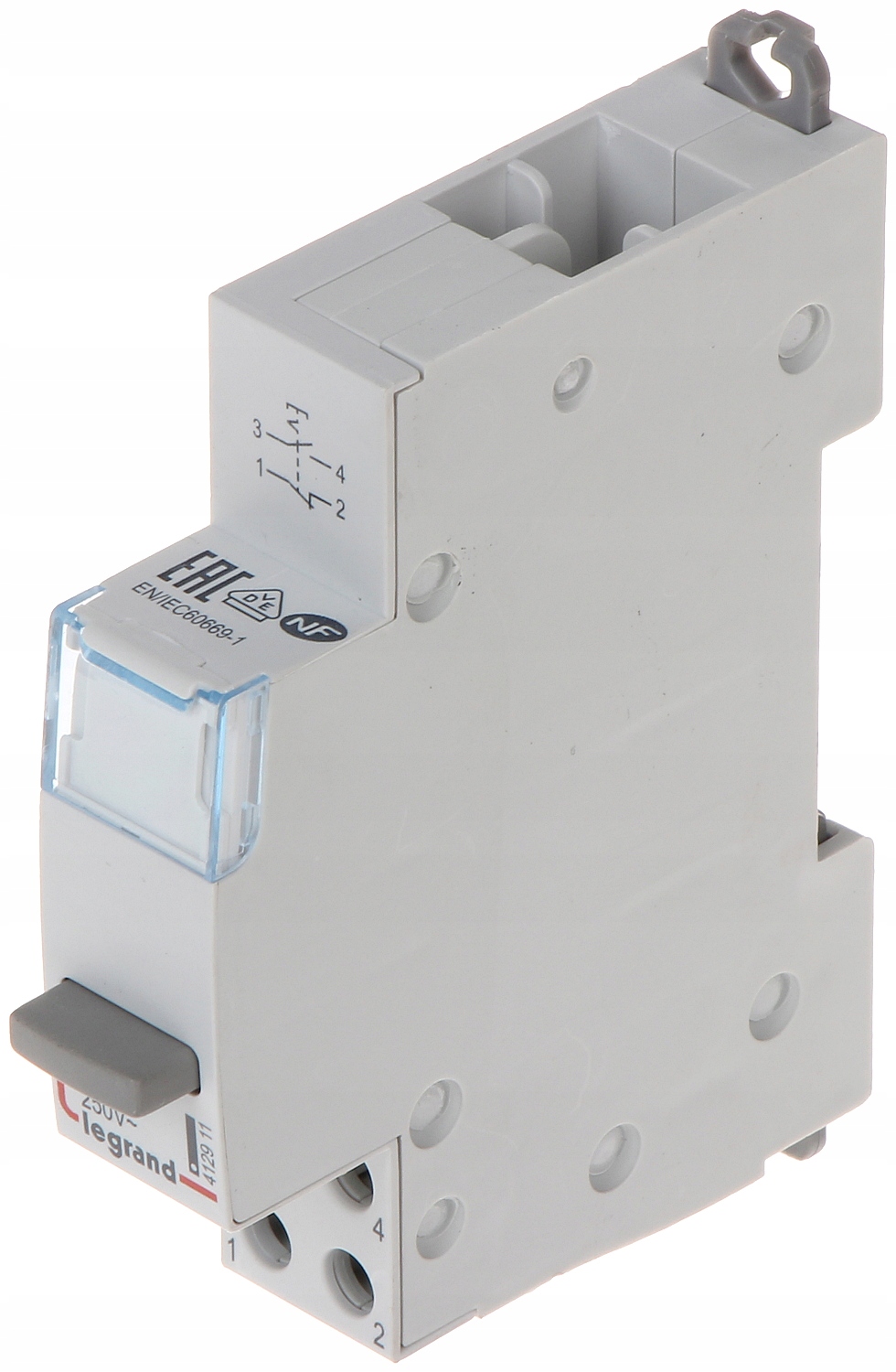 Jednotlačítkový spínač Legrand 412911 Abcv