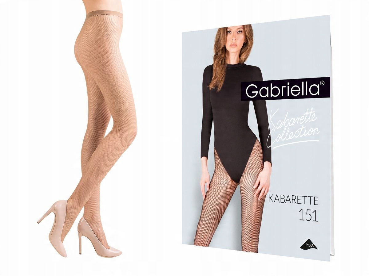 

Kabaretki Gabriella Model 151 Beige 1/2