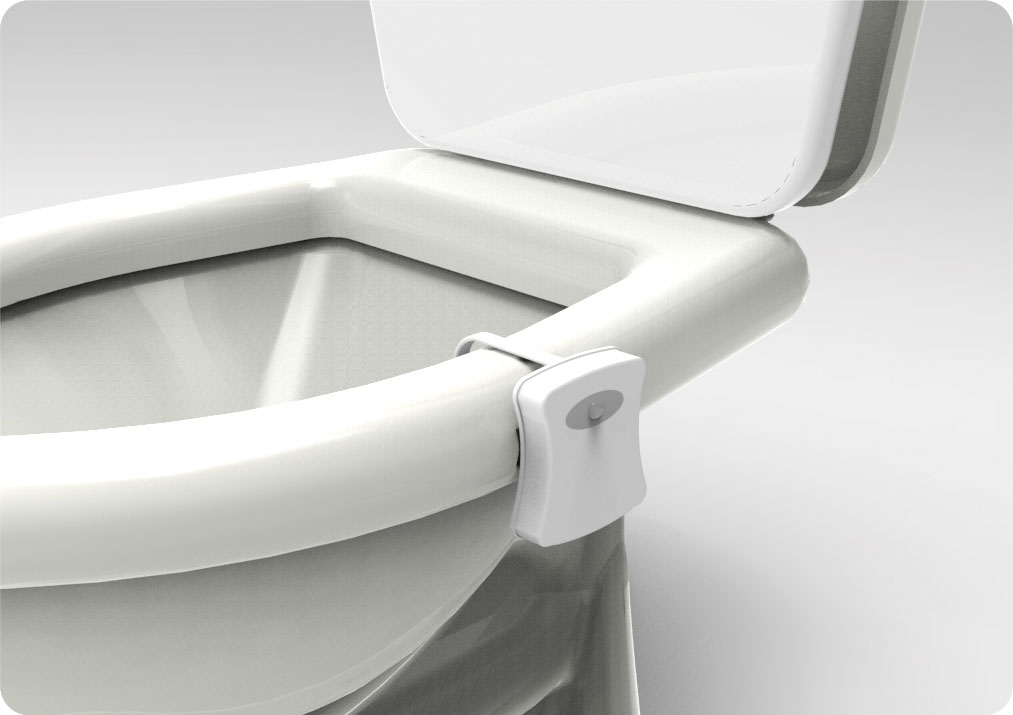 PODŚWIETLENIE MUSZLI KLOZETOWEJ WC LED + CZUJNIK Długość 67 cm