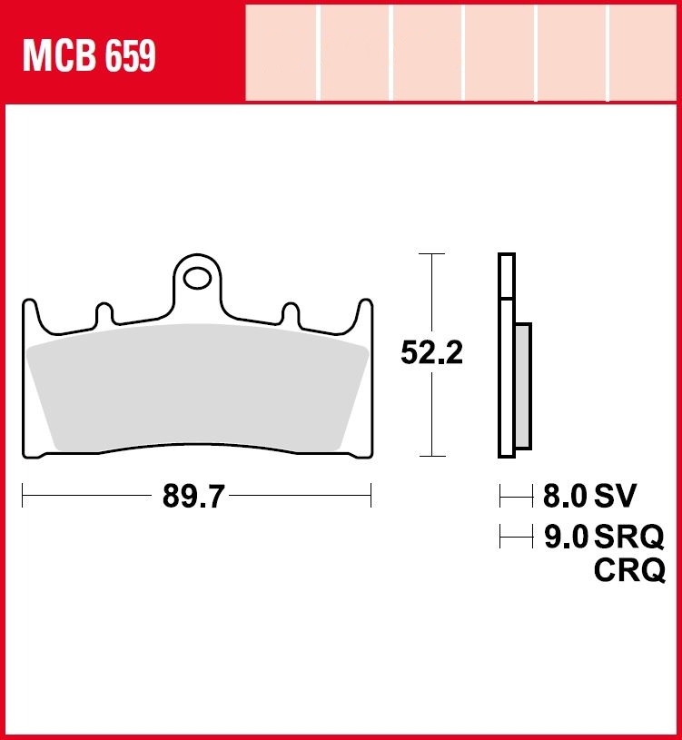 Klocki hamulcowe PRZÓD Suzuki GSXR750 GSF1200