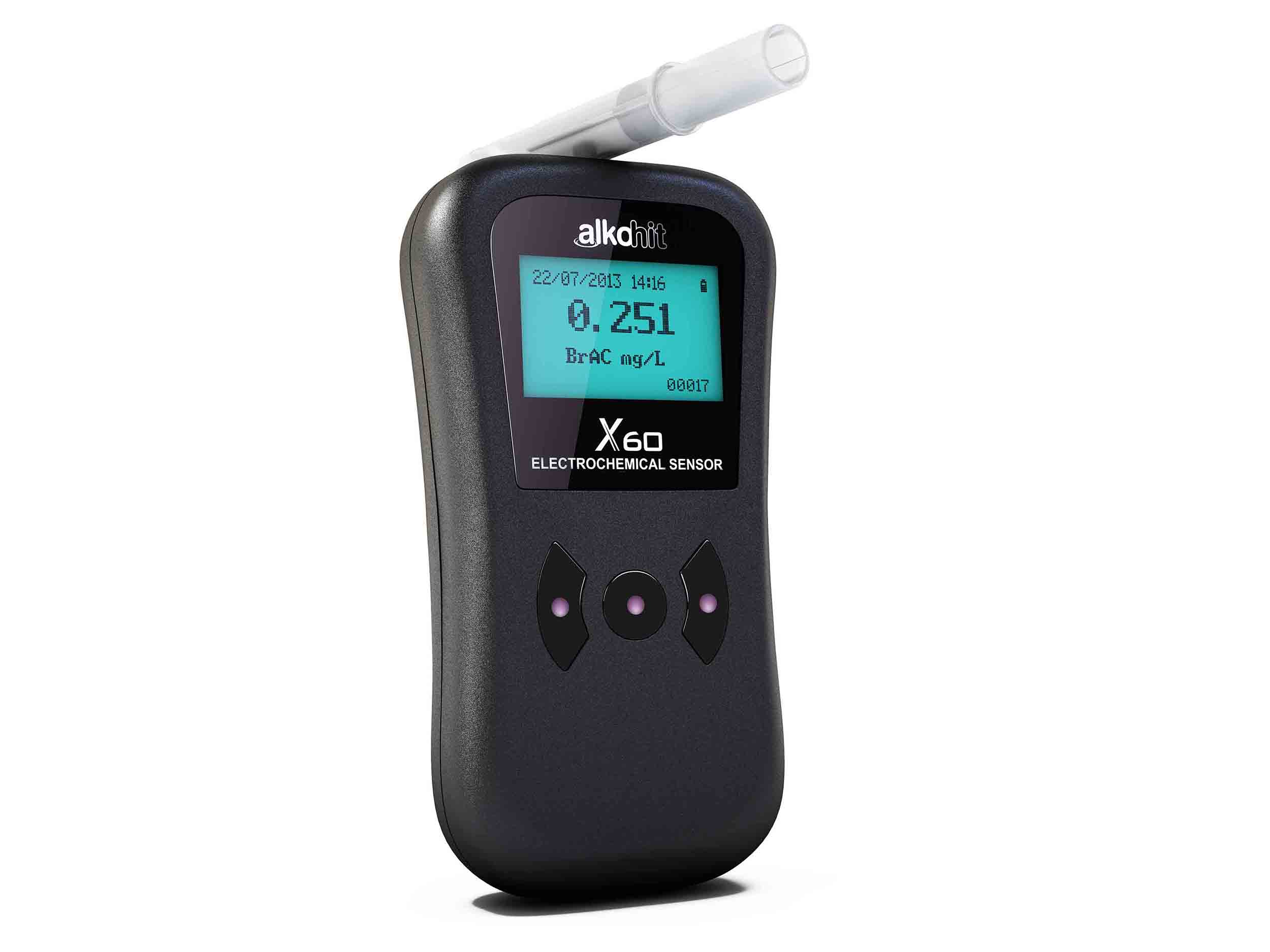 Alkomat Alkohit X60 Zestaw z Drukarka Bluetooth Calibration yes