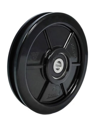 

Rolka tworzywowa fi. 120mm na line linkę