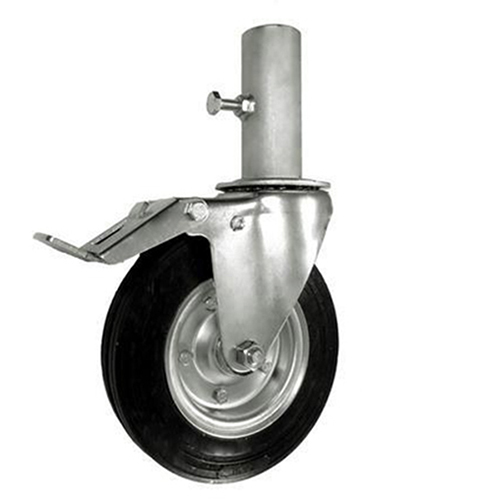 Kolo pro Roštování s Brzdou 220 kg kov-guma