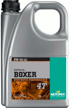 

Olej syntetyczny Motorex Boxer 5W40 4T Bmw 4 l
