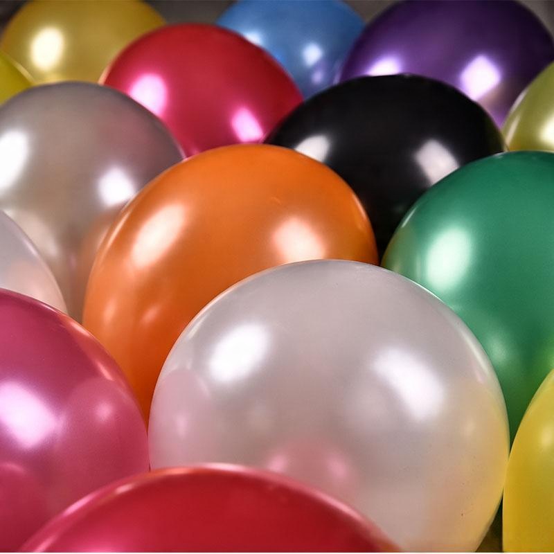 

balony perłowe i metalizowane 33cm na ślub 100szt